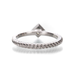 Barbara Heinrich Square Diamond Rope Ring | Quadrum Gallery