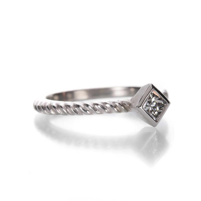 Barbara Heinrich Square Diamond Rope Ring | Quadrum Gallery
