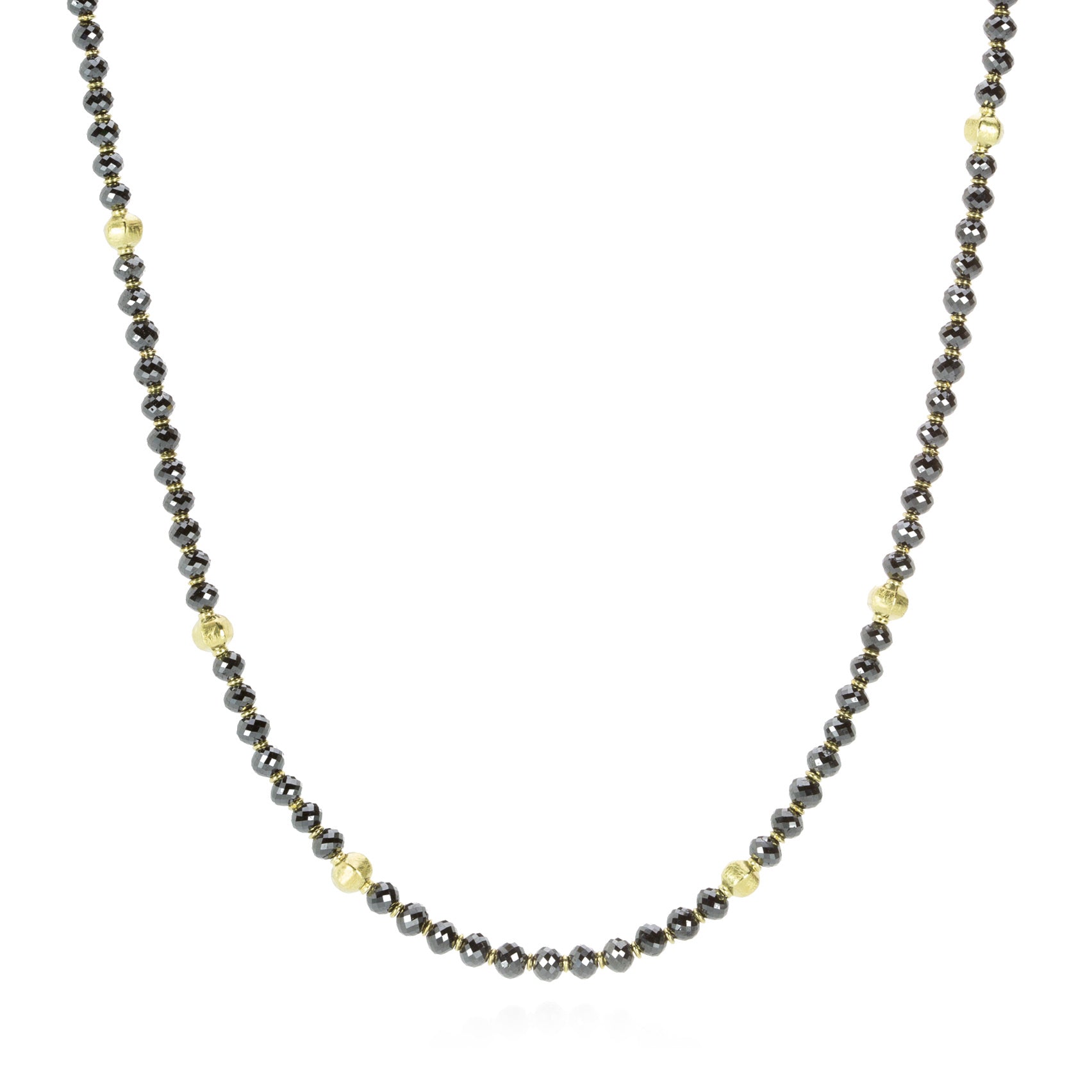 ネックレス・ペンダント Monday Edition _ Mardi x ME Bloom Daisy Knot Necklace(Black) Designer fashion, Seoul-fully created | W Concept