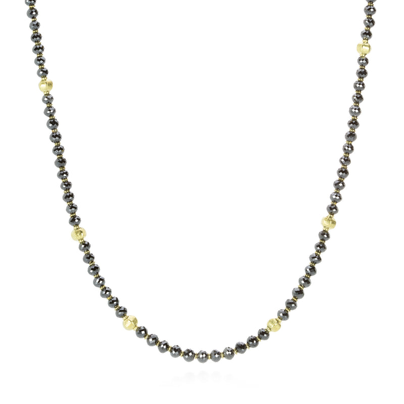 Barbara Heinrich Black Diamond Lantern Bead Necklace | Quadrum Gallery