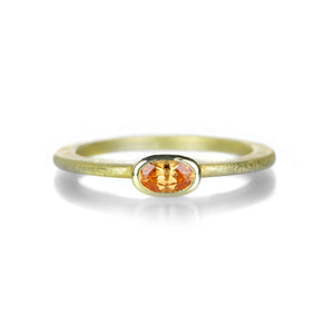 Barbara Heinrich Oval Spessartite Garnet Ring | Quadrum Gallery