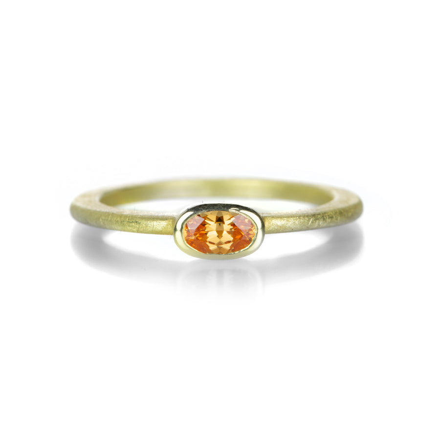 Barbara Heinrich Oval Spessartite Garnet Ring | Quadrum Gallery