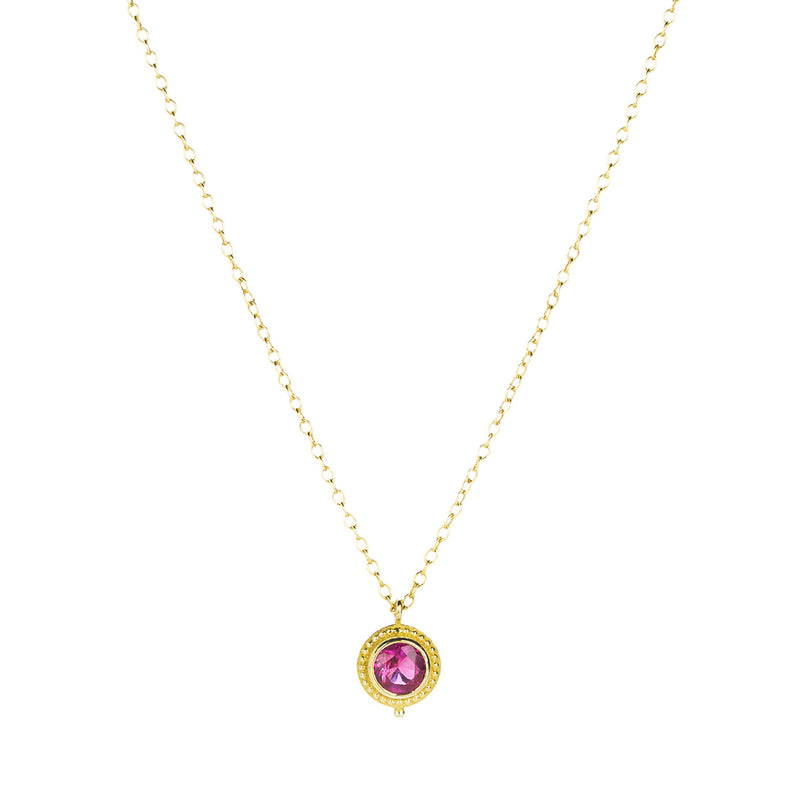 Barbara Heinrich Pink Ruby Darling Pendant Necklace | Quadrum Gallery