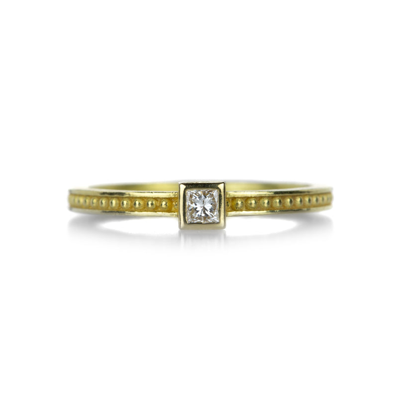 Barbara Heinrich 18k Square Diamond Ring | Quadrum Gallery