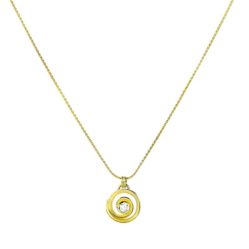 Barbara Heinrich Small Swirl Pendant Necklace | Quadrum Gallery