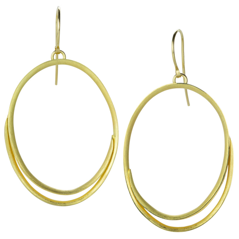 Barbara Heinrich Large Oval Drop Earrings | Quadrum Gallery