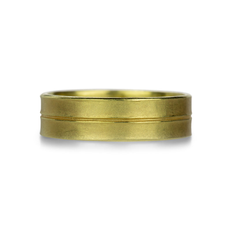 Barbara Heinrich 18k Yellow Gold Double Shank Ring | Quadrum Gallery