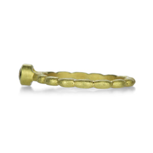 Barbara Heinrich Round Brown Diamond Ring with Pillow Shank | Quadrum Gallery