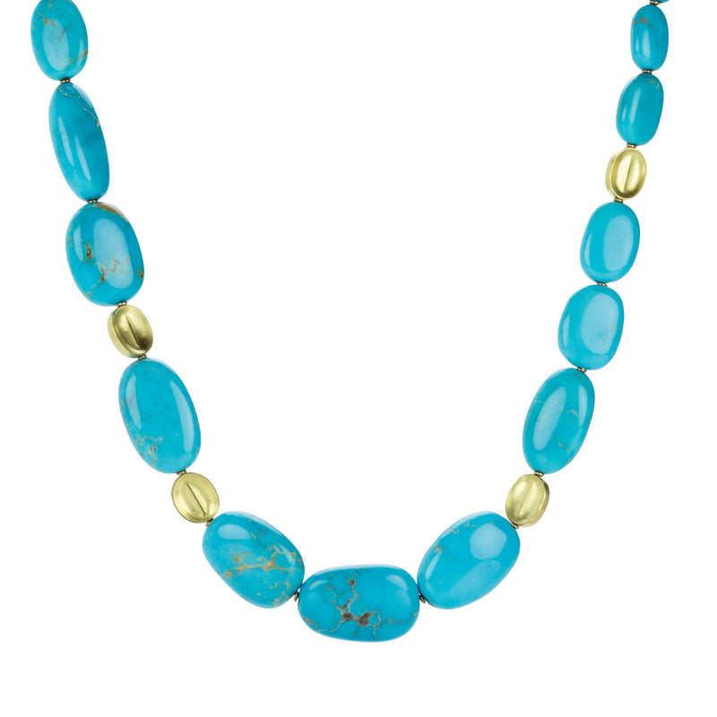 Barbara Heinrich Kingman & Sleeping Beauty Turquoise Bead Necklace | Quadrum Gallery