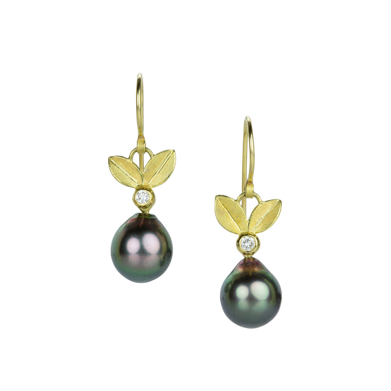 Barbara Heinrich High Luster Tahitian Pearl Drop Earrings | Quadrum Gallery