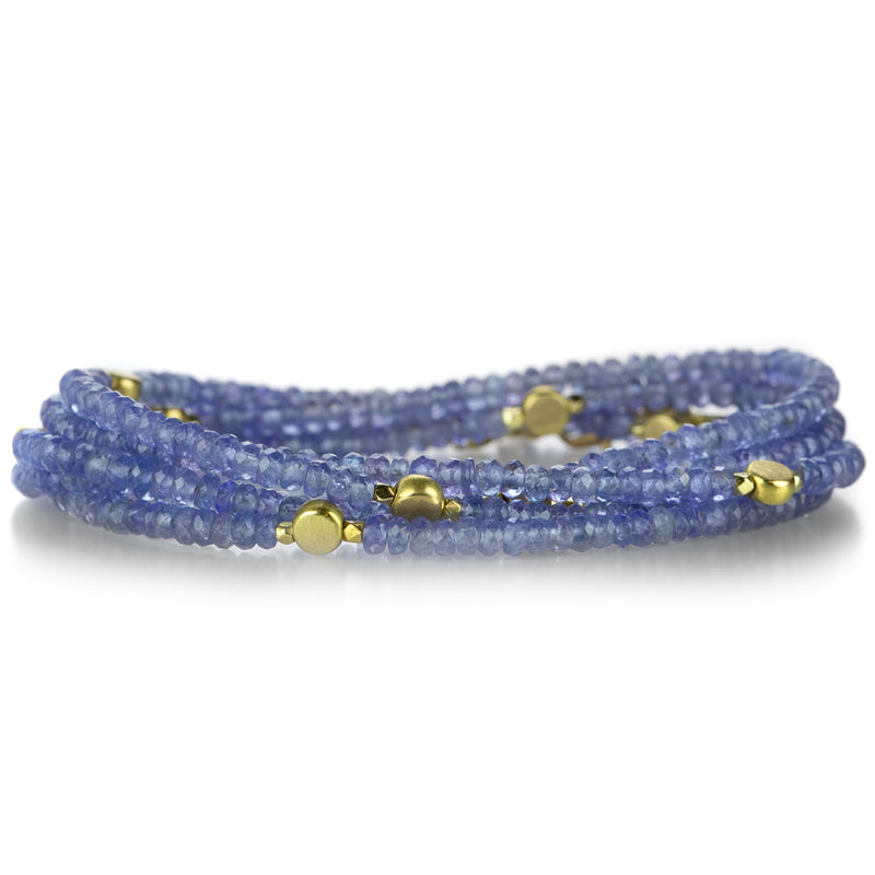 Barbara Heinrich 34" Tanzanite Wrap Bracelet | Quadrum Gallery