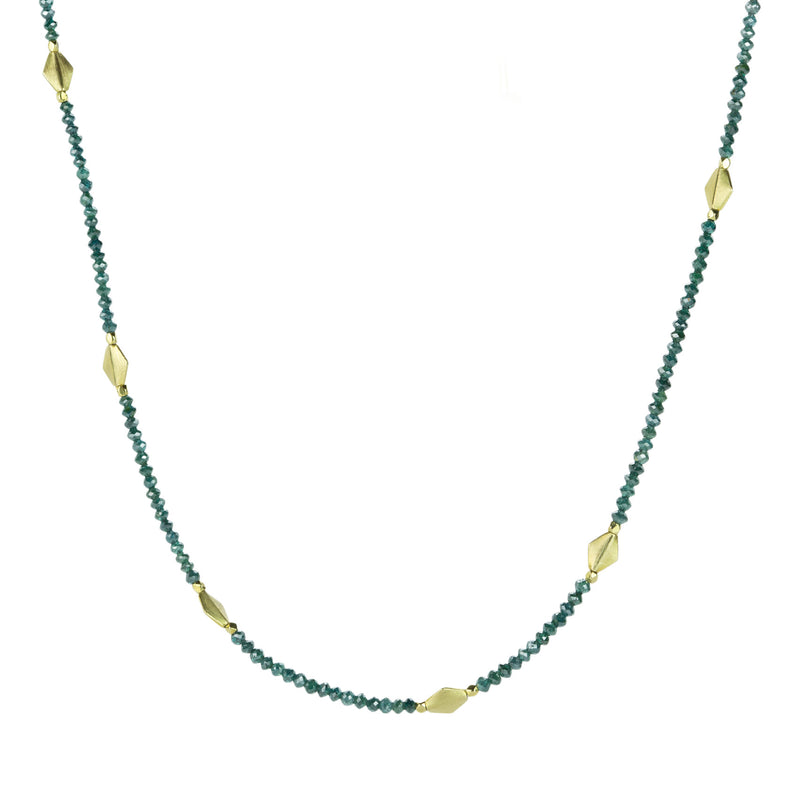 Barbara Heinrich Faceted Blue Diamond Necklace | Quadrum Gallery
