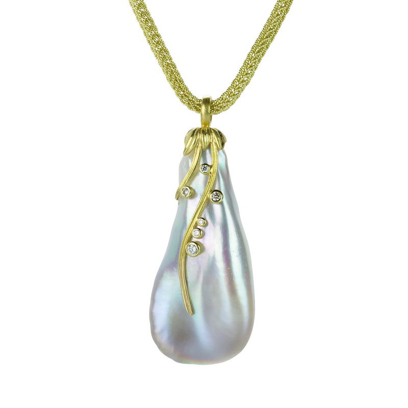 Barbara Heinrich Freshwater Pearl Pendant Necklace | Quadrum Gallery