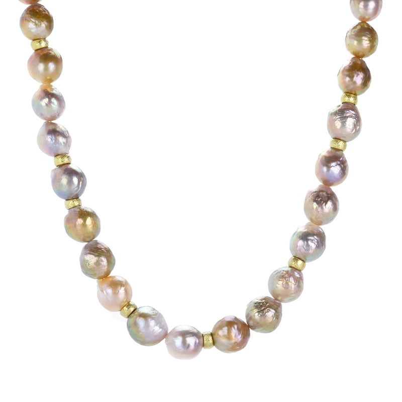 Barbara Heinrich Pink Firecracker Pearl Necklace | Quadrum Gallery