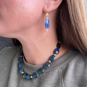 Barbara Heinrich Oval Labradorite Beaded Necklace | Quadrum Gallery