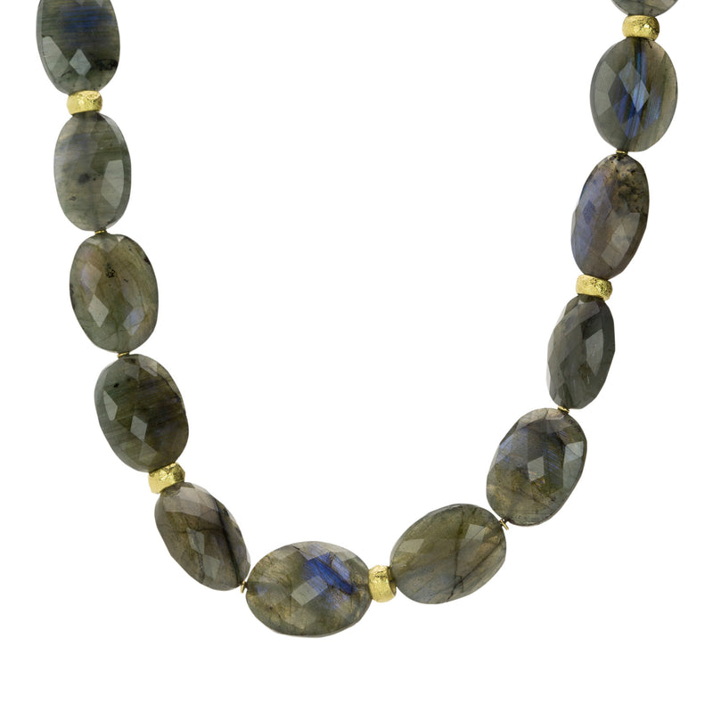 Barbara Heinrich Oval Labradorite Beaded Necklace | Quadrum Gallery