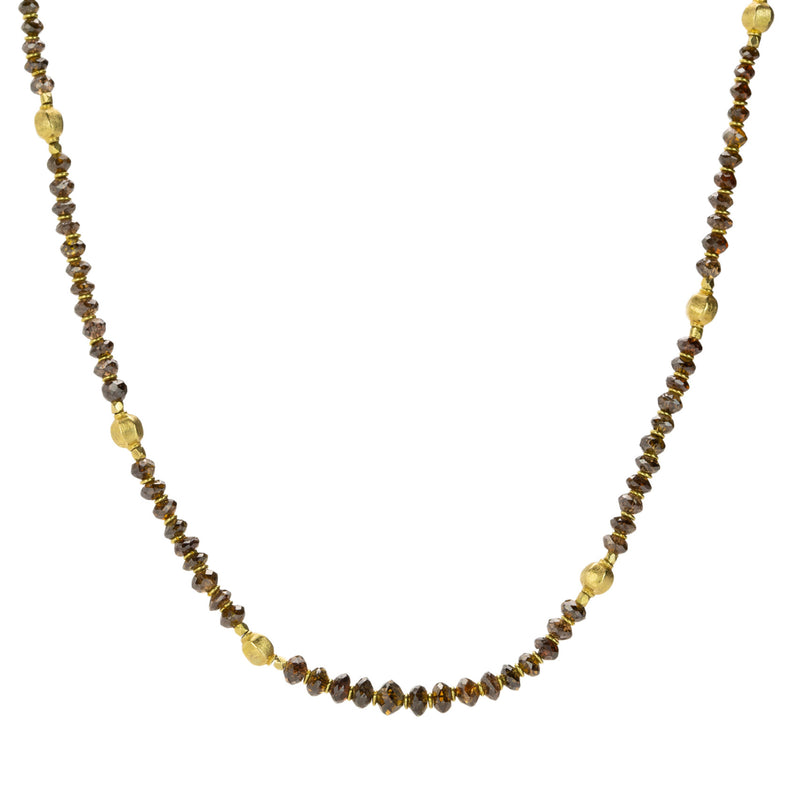 Barbara Heinrich Faceted Brown Diamond Necklace | Quadrum Gallery