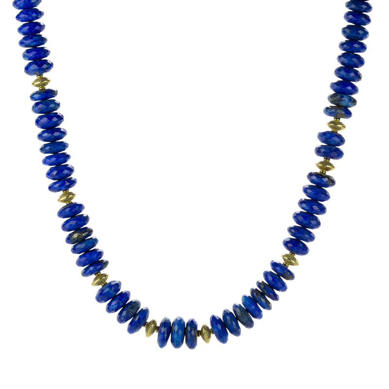 Barbara Heinrich Faceted Lapis Rondelle Necklace | Quadrum Gallery