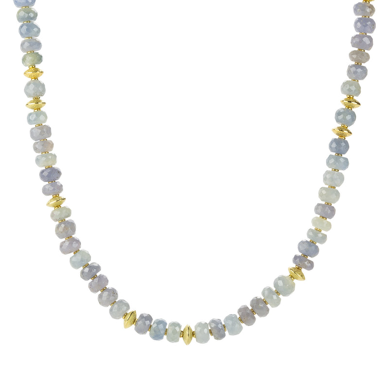 Barbara Heinrich 18k Gray Blue Sapphire Necklace | Quadrum Gallery