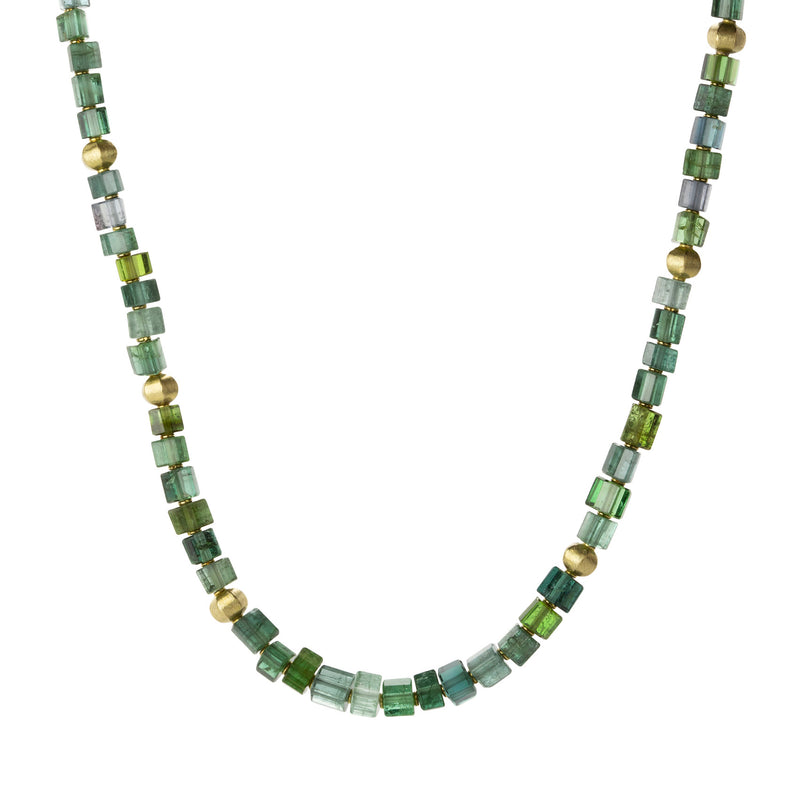 Barbara Heinrich 18k Green Tourmaline Bead Necklace | Quadrum Gallery