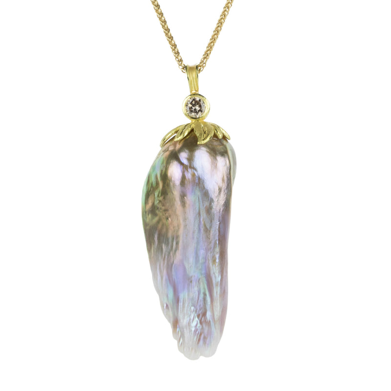 Barbara Heinrich Firecracker Pearl Pendant Necklace | Quadrum Gallery