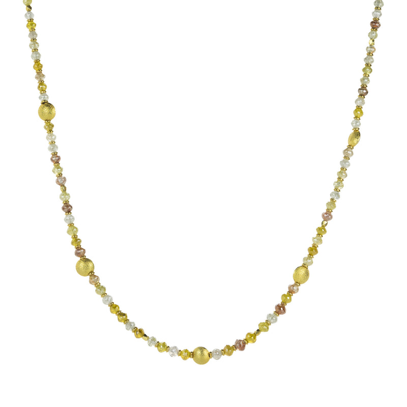 Barbara Heinrich Natural Diamond Beaded Necklace | Quadrum Gallery