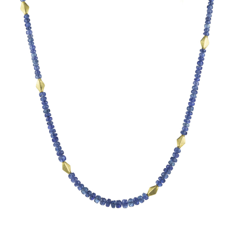 Barbara Heinrich 18k Faceted Blue Sapphire Beaded Necklace | Quadrum Gallery