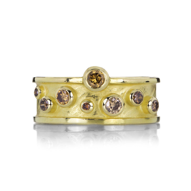 Barbara Heinrich Brown Diamond Sprinkle Band | Quadrum Gallery