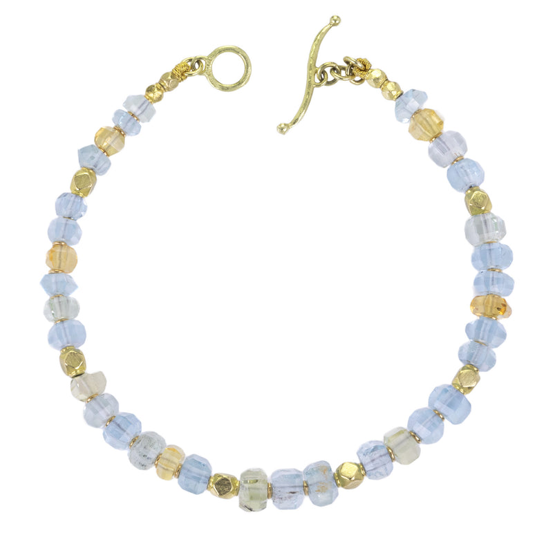 Barbara Heinrich Aquamarine and Beryl Bracelet | Quadrum Gallery
