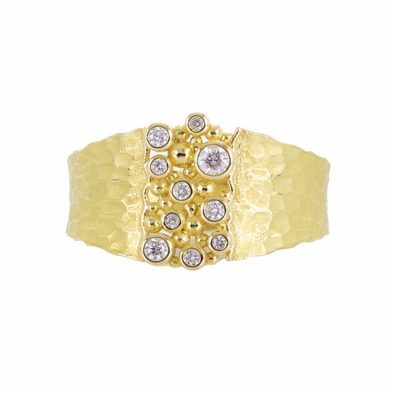 Barbara Heinrich Tapered Diamond Glacier Band Ring | Quadrum Gallery