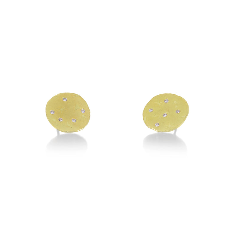 Barbara Heinrich Milky Way Disk Studs | Quadrum Gallery