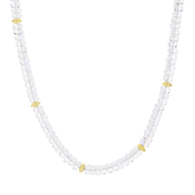 Barbara Heinrich Faceted Moonstone Beaded Necklace | Quadrum Gallery