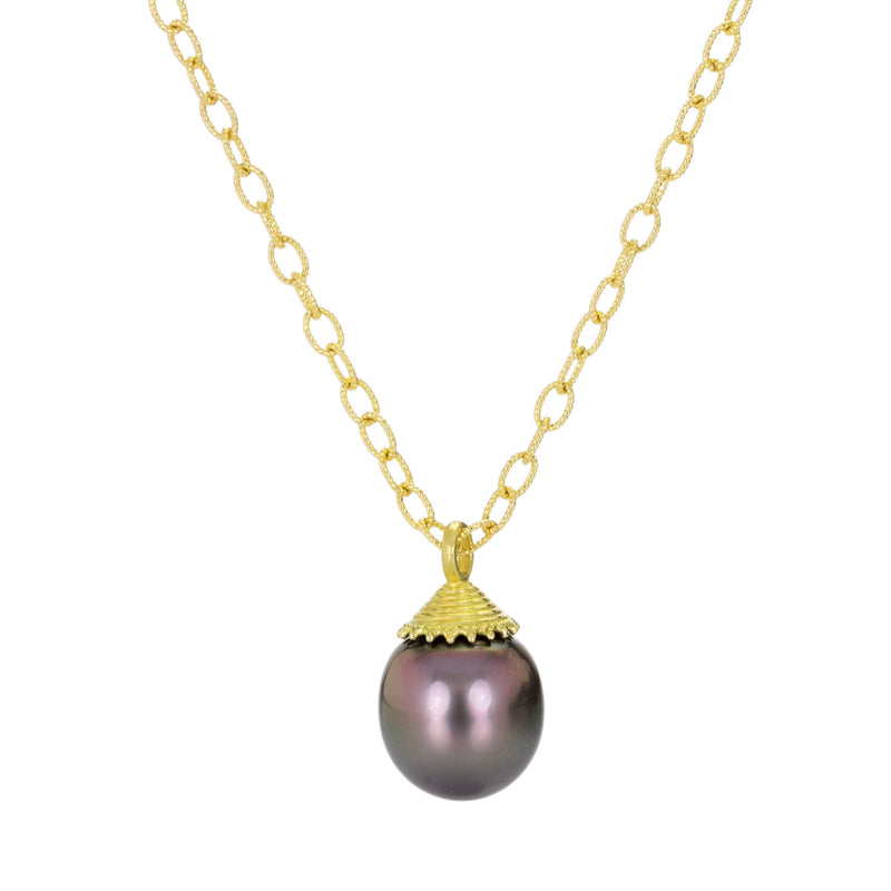 Barbara Heinrich Tahitian Pearl Drop Pendant Necklace | Quadrum Gallery