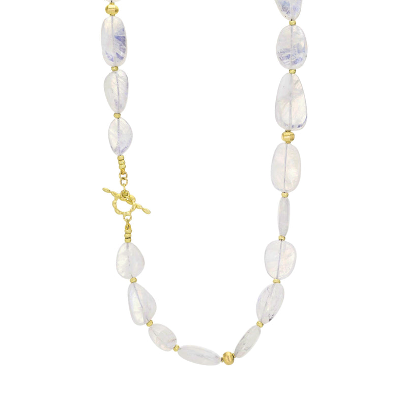 Barbara Heinrich Smooth Moonstone Nugget Necklace | Quadrum Gallery