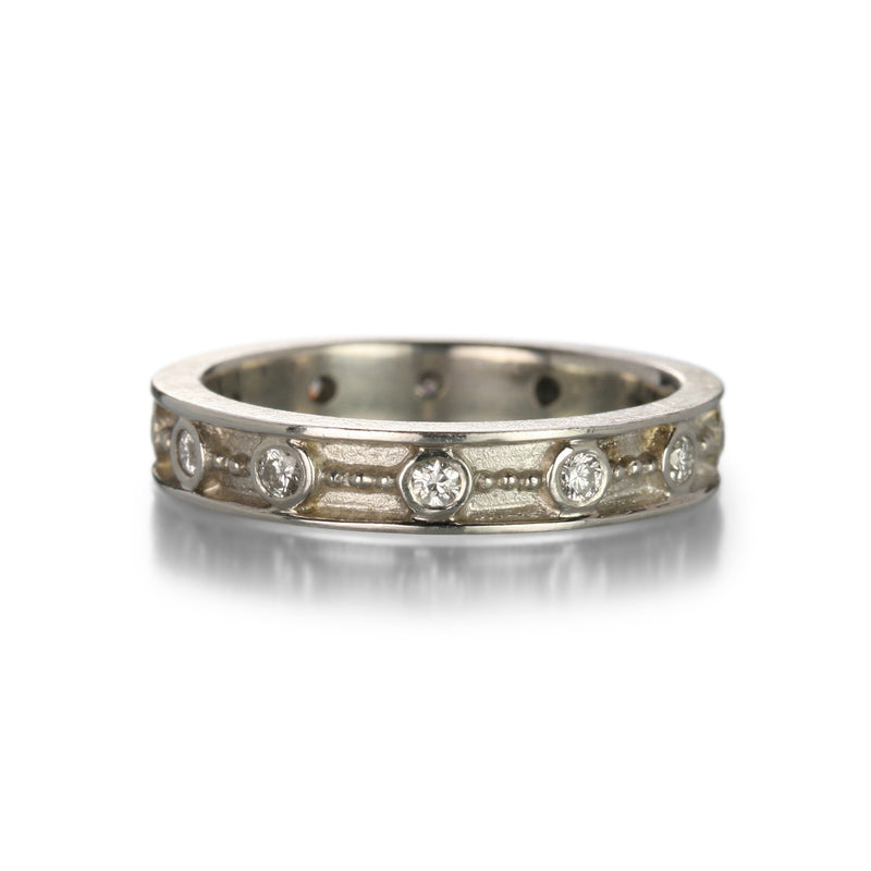 Barbara Heinrich Platinum 12 Diamond Band | Quadrum Gallery