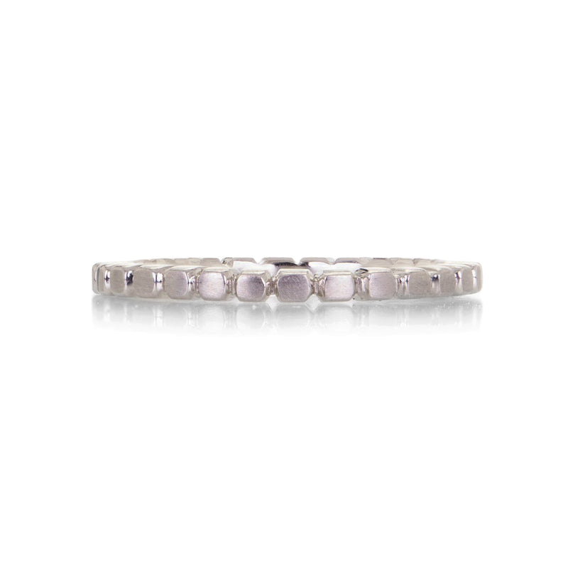 Barbara Heinrich Platinum Cushion Band  | Quadrum Gallery