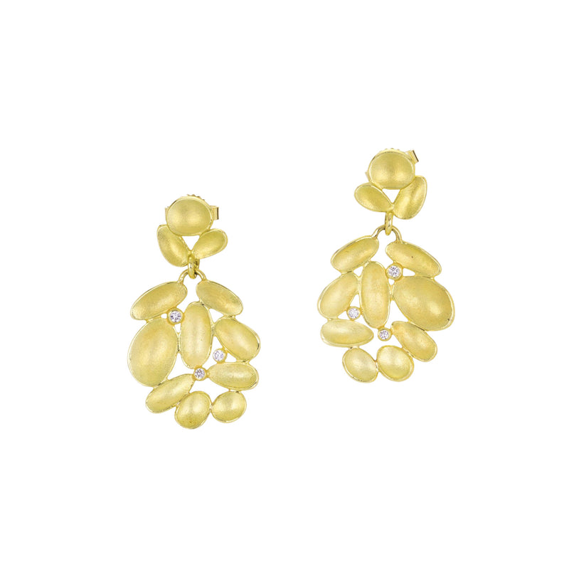 Barbara Heinrich Triple Shell Cluster Drop Earrings | Quadrum Gallery