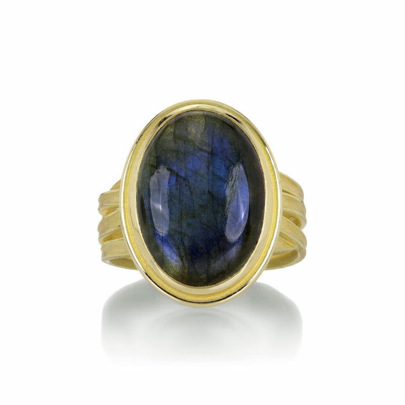 Barbara Heinrich Labradorite Four Ribbon Ring | Quadrum Gallery