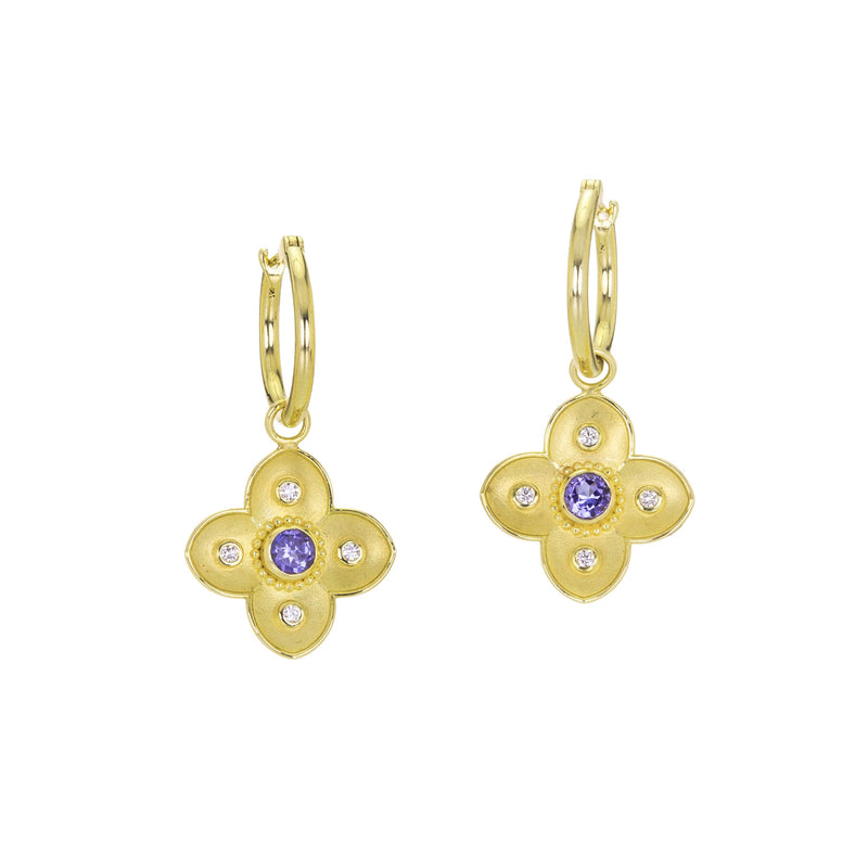 Barbara Heinrich Dogwood Flower Drop Earrings | Quadrum Gallery