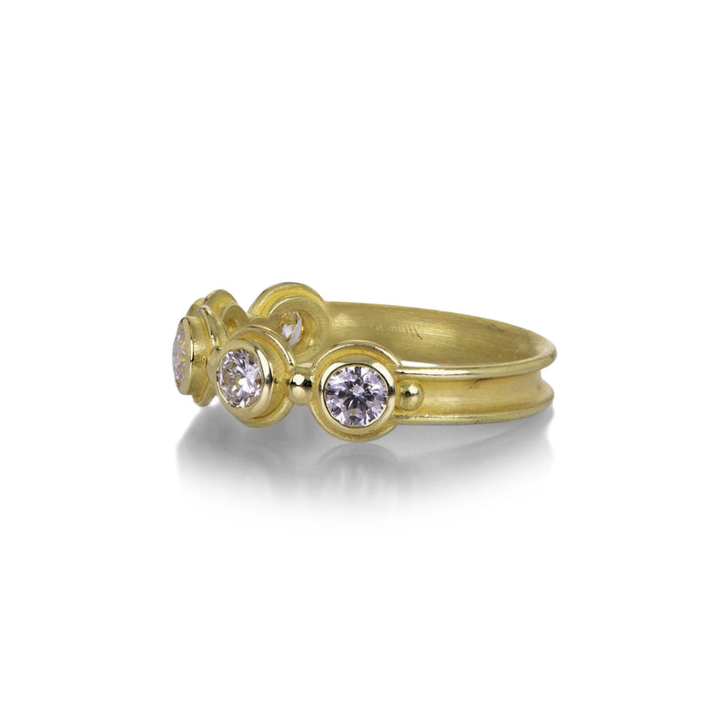 Barbara Heinrich Five Diamond Bubble Ring | Quadrum Gallery