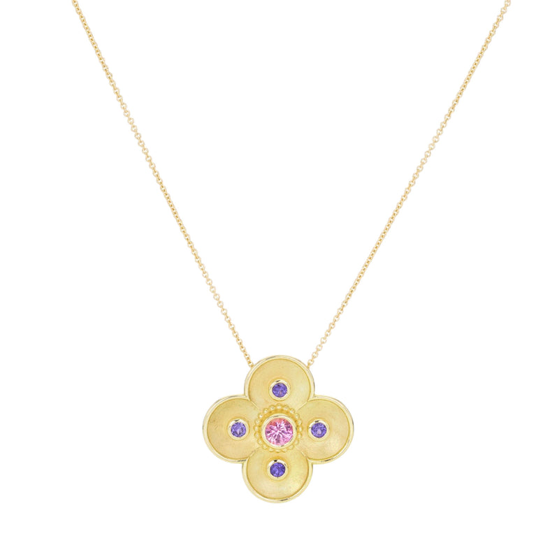 Barbara Heinrich 18k Rosette Window Pendant Necklace | Quadrum Gallery