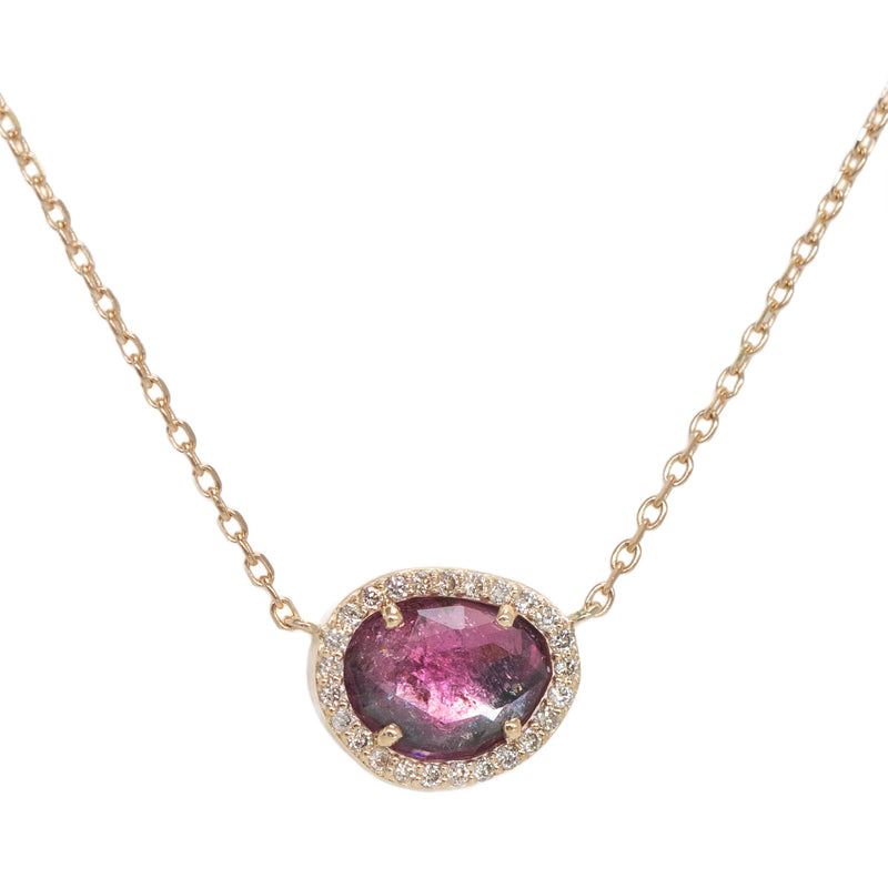Celine Daoust Tourmaline and Diamond Stella Necklace | Quadrum Gallery