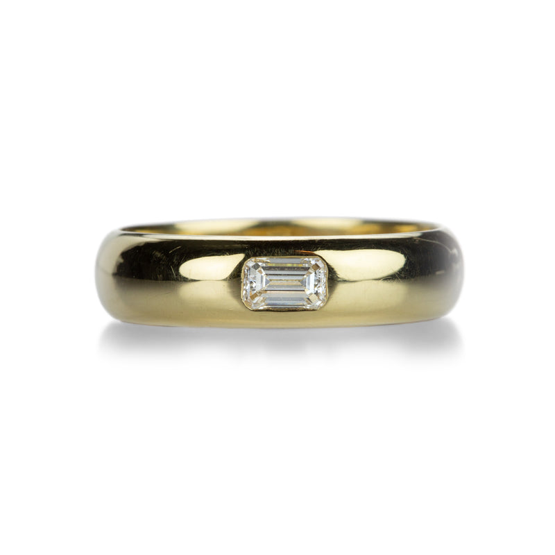 Diana Mitchell East-West Emerald Cut Diamond Band | Quadrum Gallery