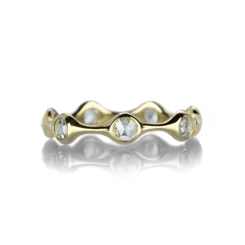 Diana Mitchell Round Rose Cut Eternity Band | Quadrum Gallery