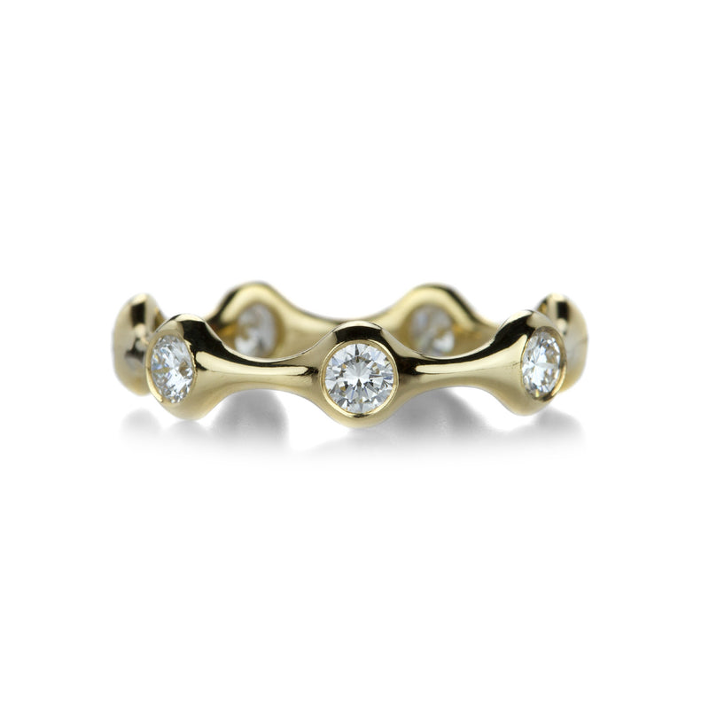 Diana Mitchell Brilliant Round Diamond Eternity Band | Quadrum Gallery