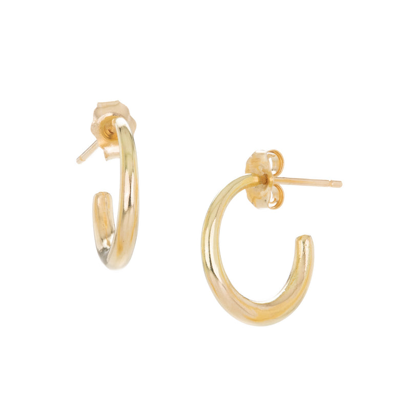 Diana Mitchell Medium Crescent Hoops | Quadrum Gallery