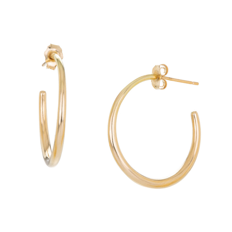 Diana Mitchell Large Crescent Hoops | Quadrum Gallery