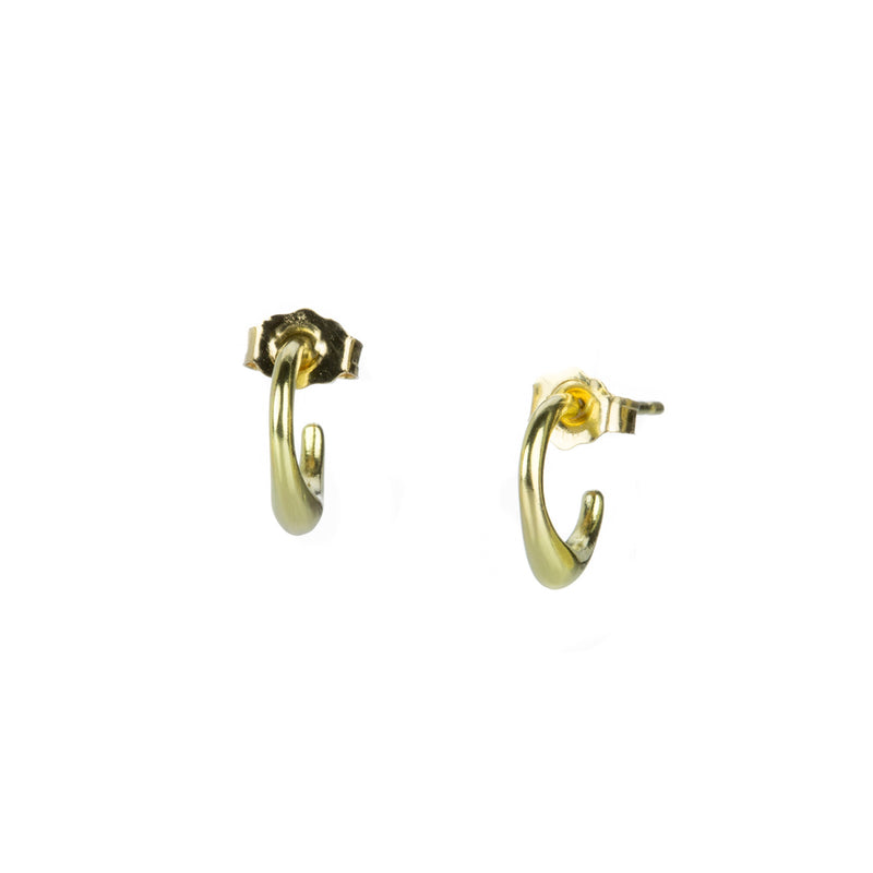 Diana Mitchell 18k Tiny Wave Huggies | Quadrum Gallery