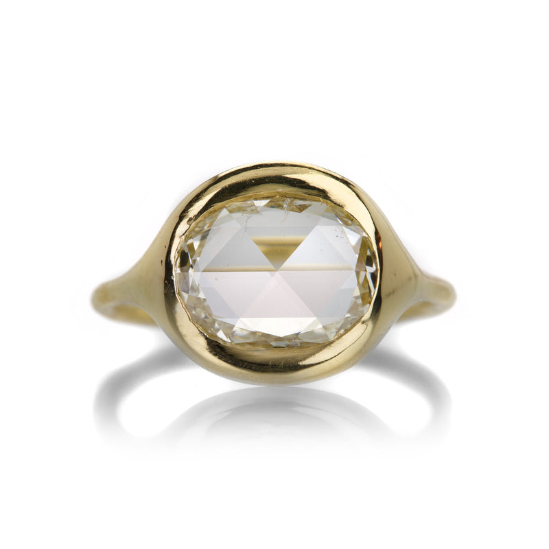 Diana Mitchell 18k Oval Diamond Ring | Quadrum Gallery