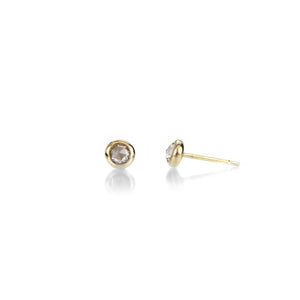 Diana Mitchell Tiny Diamond Rose Cut Studs  | Quadrum Gallery